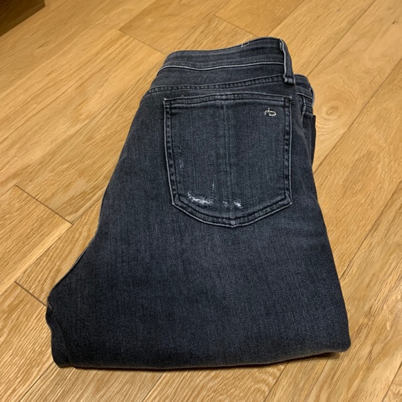 RAG & BONE NINA HIGH-RISE ANKLE CIGARETTE - Picture 3 of 9